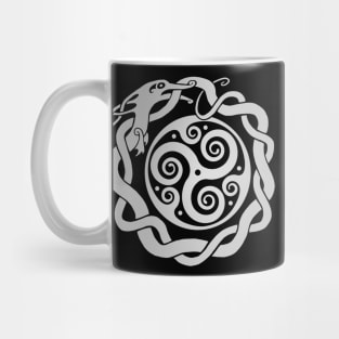 Jormungand Silver Grey Mug